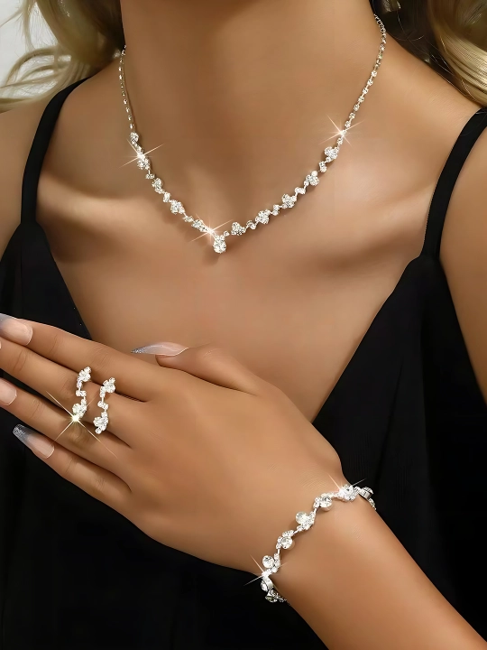 Marjon/choker taqinchoqlari to‘plami, bilaguzuk va ziraklar, to‘y, kundalik to‘plam