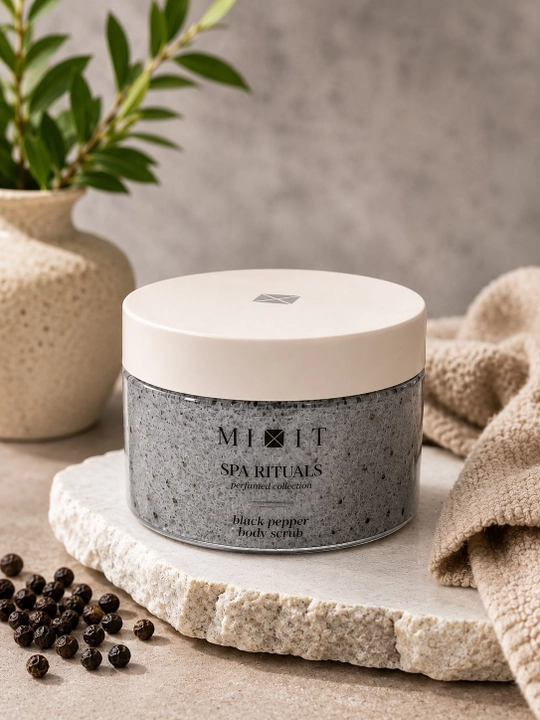MIXIT SPA Rituals Black Pepper Body Scrub — tana uchun qora murchli skrab, 300 ml - 