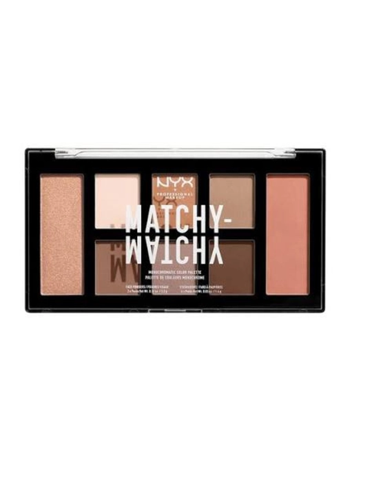 NYX Professional Makeup Matchy Matchy Palette — палетка для макияжа лица и глаз