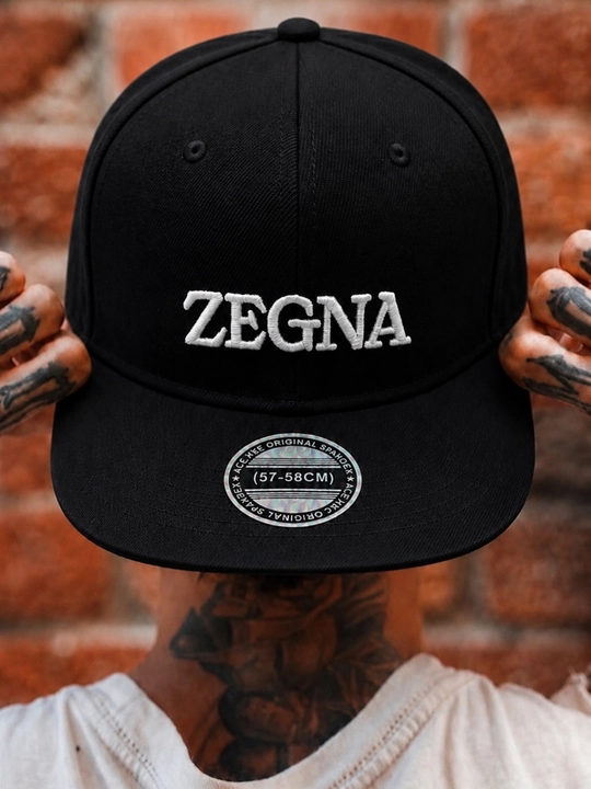 Спортивная кепка унисекс Snapback, с прямым козырьком, регулируемый размер 57–59 см - 