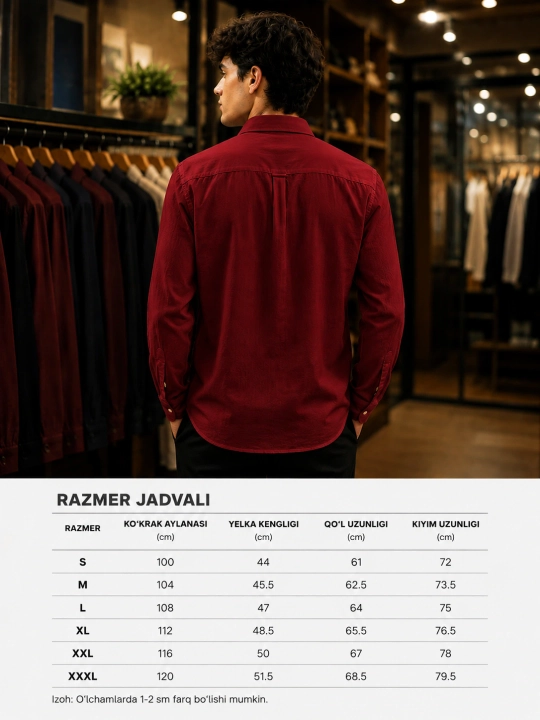 Lyon Classic Linen Casual M-XXL erkaklar ko‘ylagi, POLO, ko'ylak