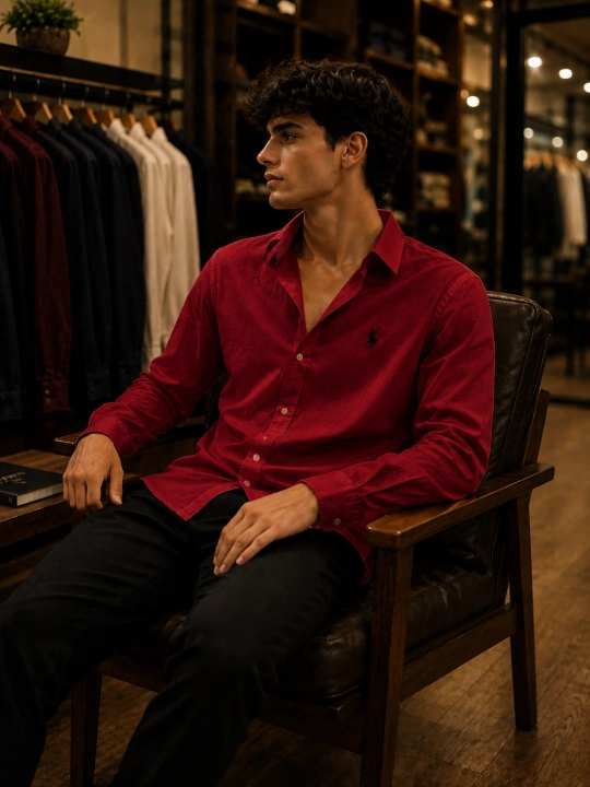 Lyon Classic Linen Casual M-XXL erkaklar ko‘ylagi, POLO, ko'ylak