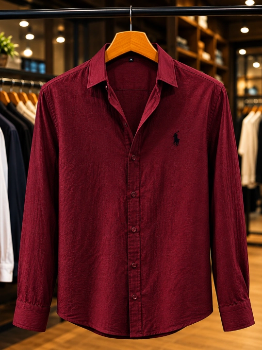 Lyon Classic Linen Casual M-XXL erkaklar ko‘ylagi, POLO, ko'ylak