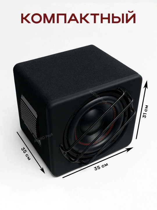 Avtomobillar uchun 10 dyuymli aktiv sabvuferlar, 3000W/4000W,