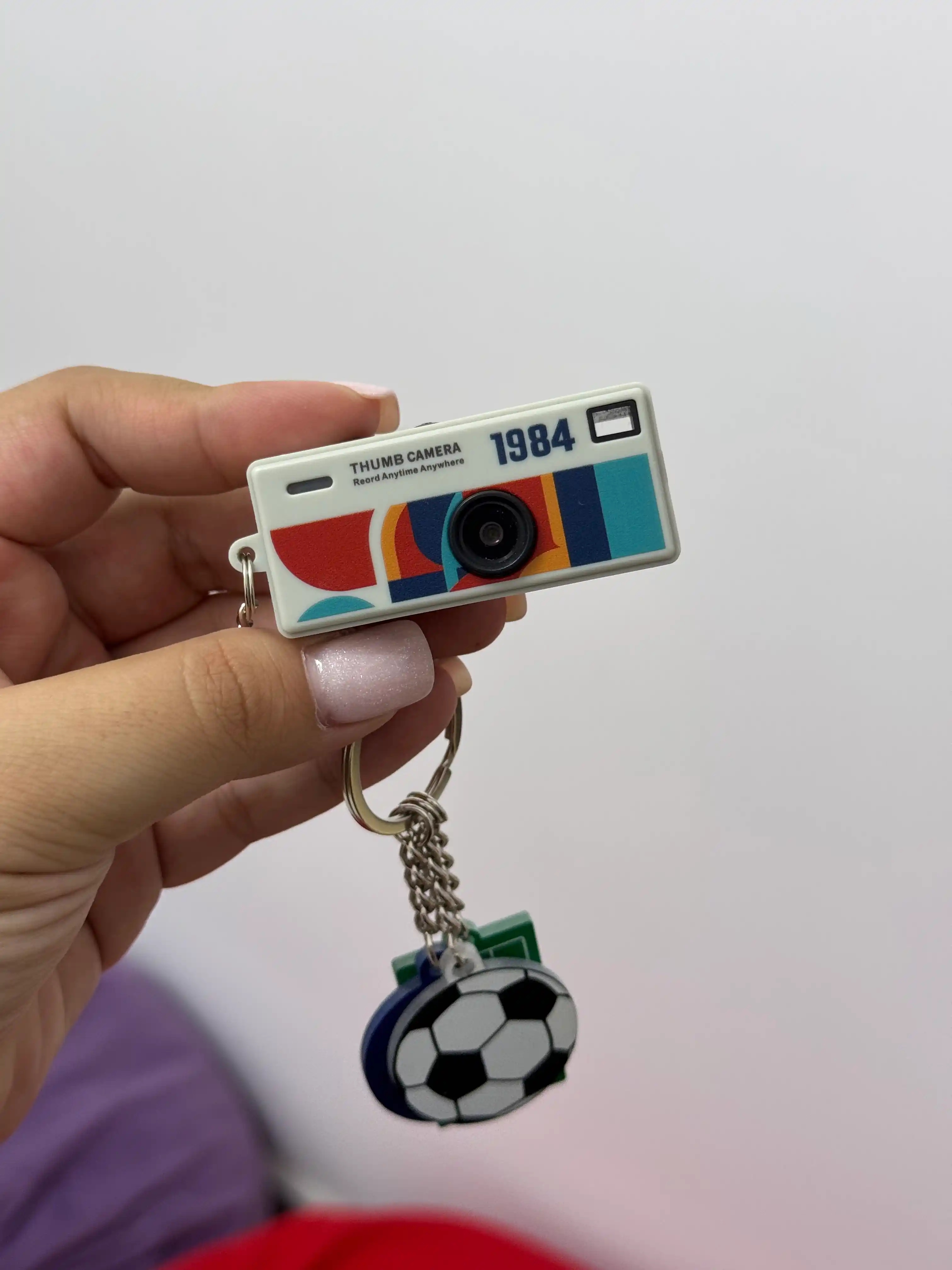 G6 Thumb Camera mini kamerasi, LCD ekranli va retro effektli ixcham kamera, charmera