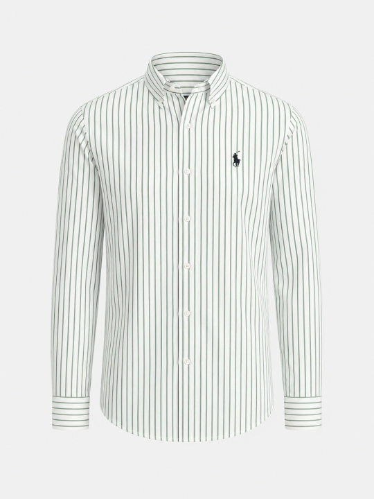 Мужская рубашка Lyon Classic Linen Casual M-XXL, POLO - 