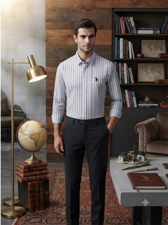 Lyon Classic Linen Casual M-XXL erkaklar ko‘ylagi, POLO, ko'ylak