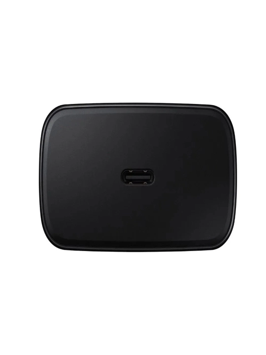 Зарядное устройство 45 Вт USB-C PD, быстрая зарядка для Samsung, чёрное