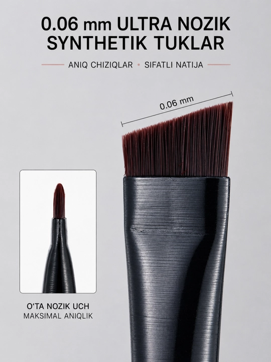 XIXI Professional Makiyaj Kistlari (2 dona) – qosh va ko‘z uchun