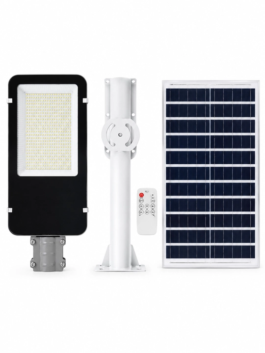 Alohida quyosh paneli va pultli 400 Vt IP66 quyosh LED projektor