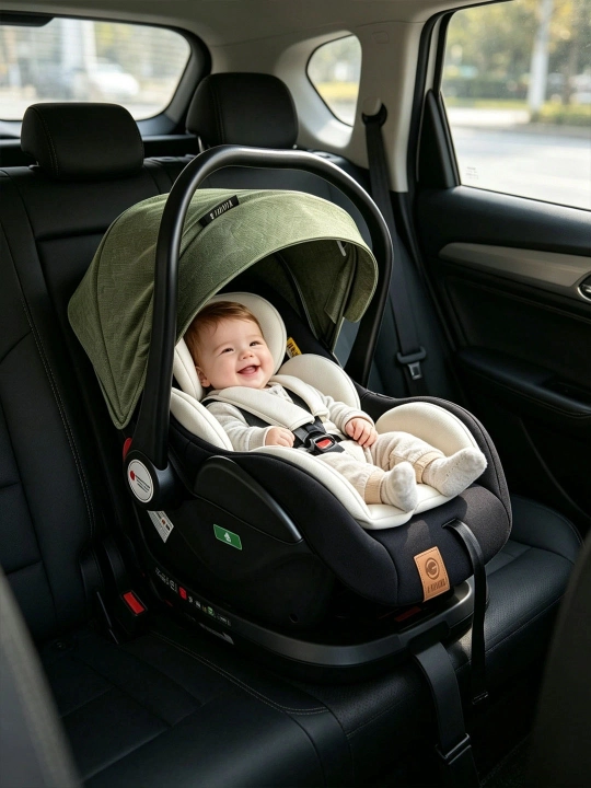 360° Aylanuvchi ISOFIX bolalar avtoo‘rindig‘i, tug‘ilgandan boshlab