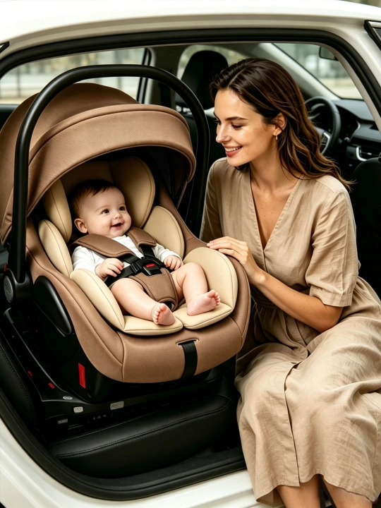 360° Aylanuvchi ISOFIX bolalar avtoo‘rindig‘i, tug‘ilgandan boshlab