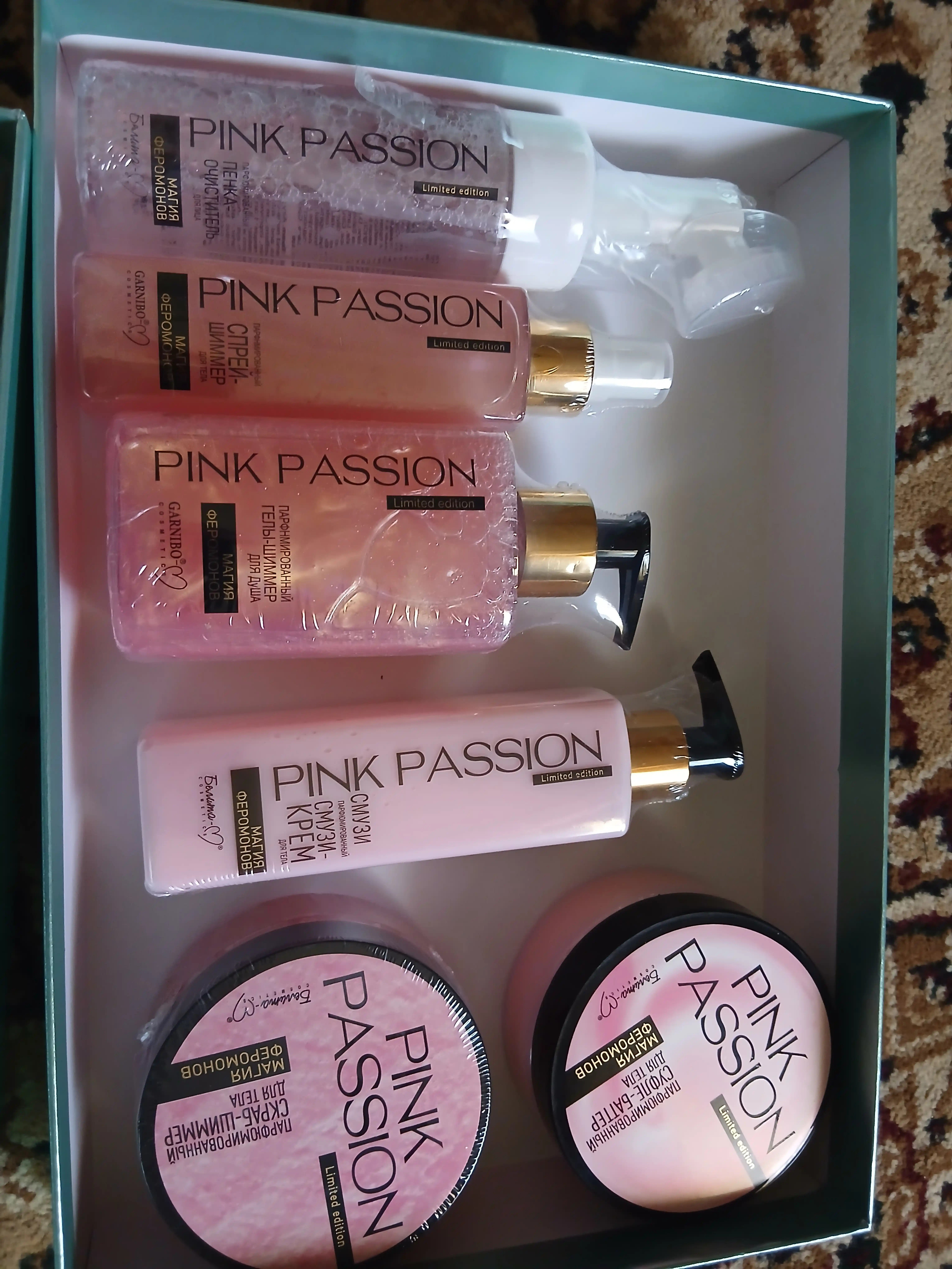Pink to‘plam, Pink Passion - 6 ta vositadan iborat to‘plam