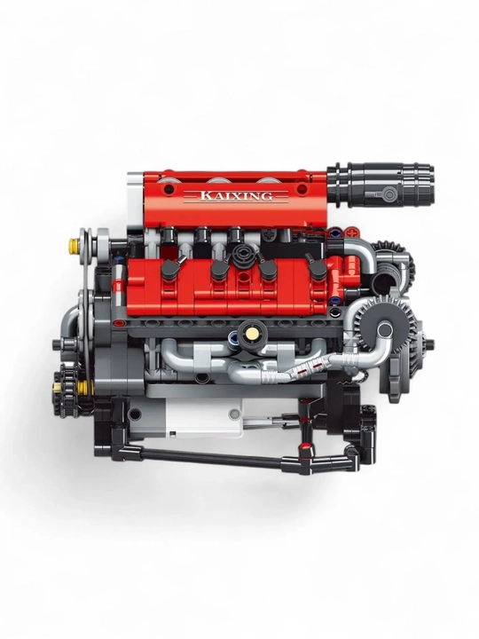 Конструктор двигателя V8 660 деталей с управлением через приложение