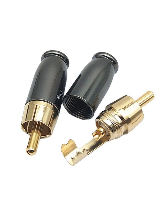 RCA audio shtekkerlari, turli modellar, kavsharlash uchun