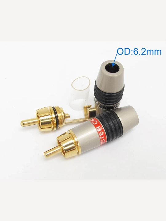 RCA audio shtekkerlari, turli modellar, kavsharlash uchun