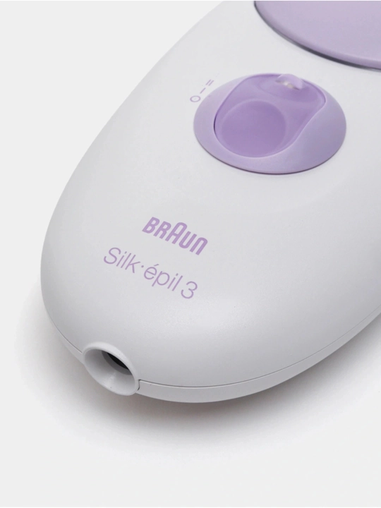Braun Silk-épil 3SE3000epilyatori,20 pinset,2tezlik,SmartLight,elektr tarmogʻidan ishlaydi