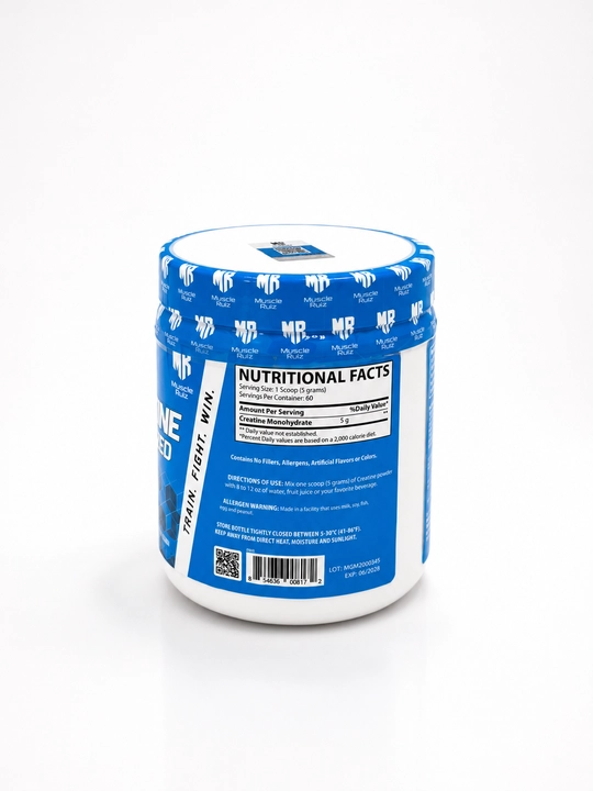 Muscle Rulz Creatine monohydrat, креатин моногидрат 300 грамм 60 порций