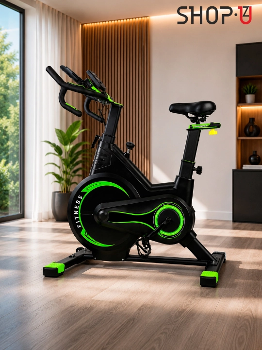 Velotrenajor Spin Bike AX06 / AX07, remenli uzatma, LCD displey, 120–150 kg gacha