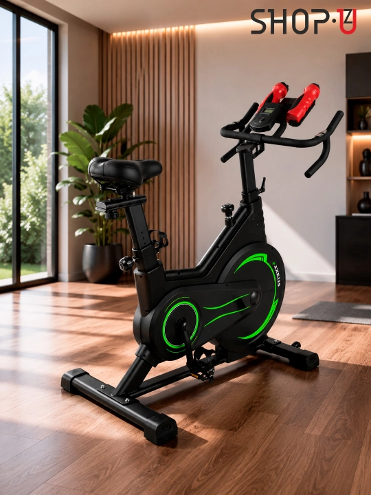 Velotrenajor Spin Bike AX06 / AX07, remenli uzatma, LCD displey, 120–150 kg gacha