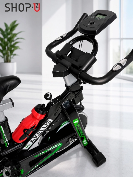 Velotrenajor Spin Bike AX06 / AX07, remenli uzatma, LCD displey, 120–150 kg gacha