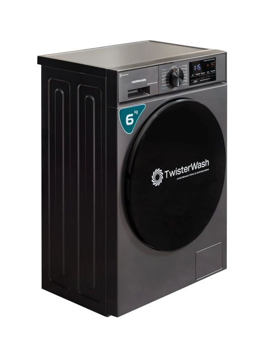 Стиральная машина Hofmann WM610BWH2/HF, 12 программ, 6 кг, BLDC Inverter мотор