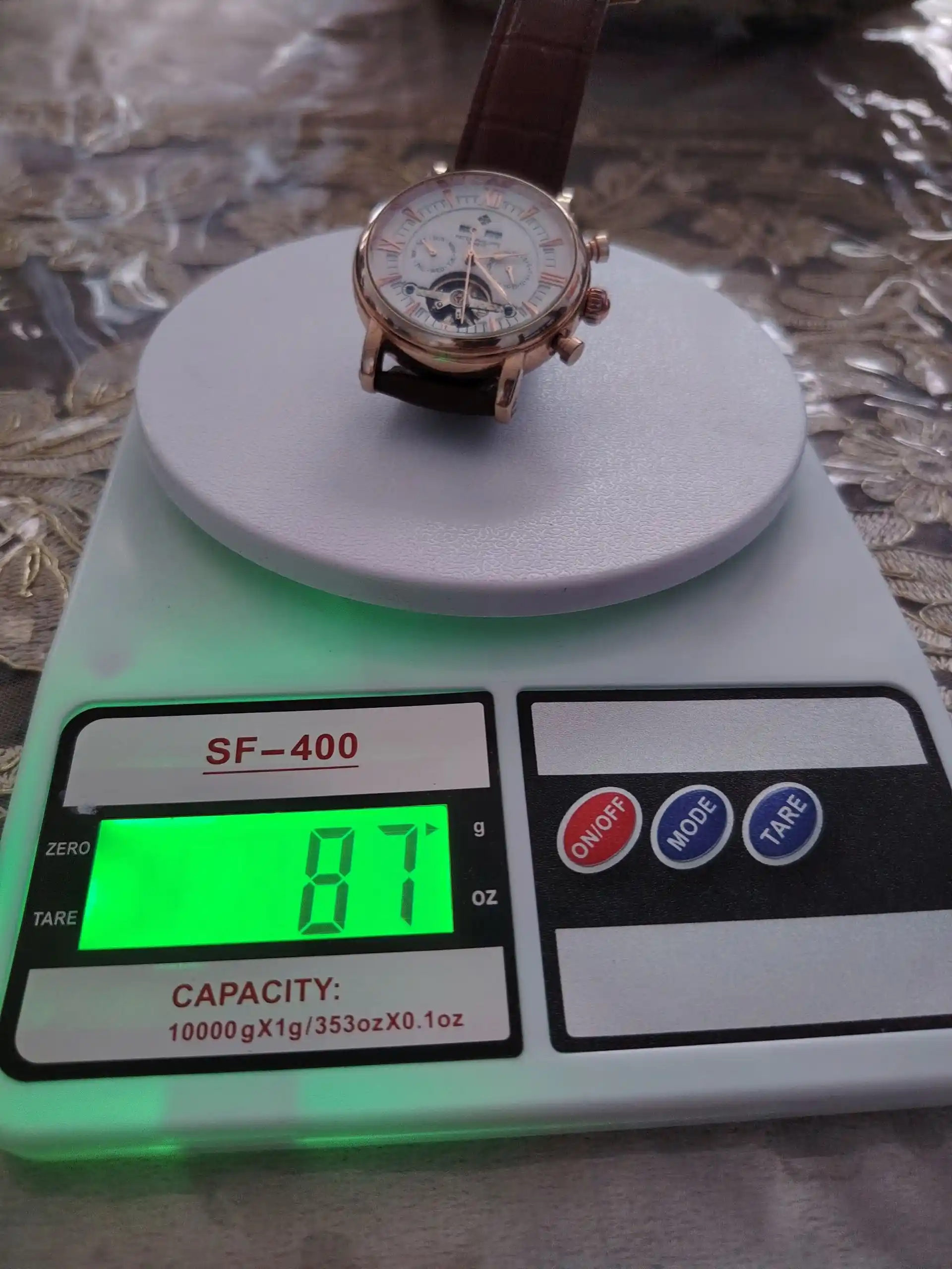 Mini elektron oshxona tarozisi, 10 kg gacha, batareyalari to‘plamda