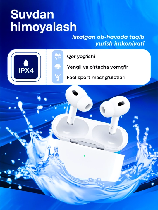 Pods Pro 2, Bluetooth-наушники, ANC беспроводные наушники