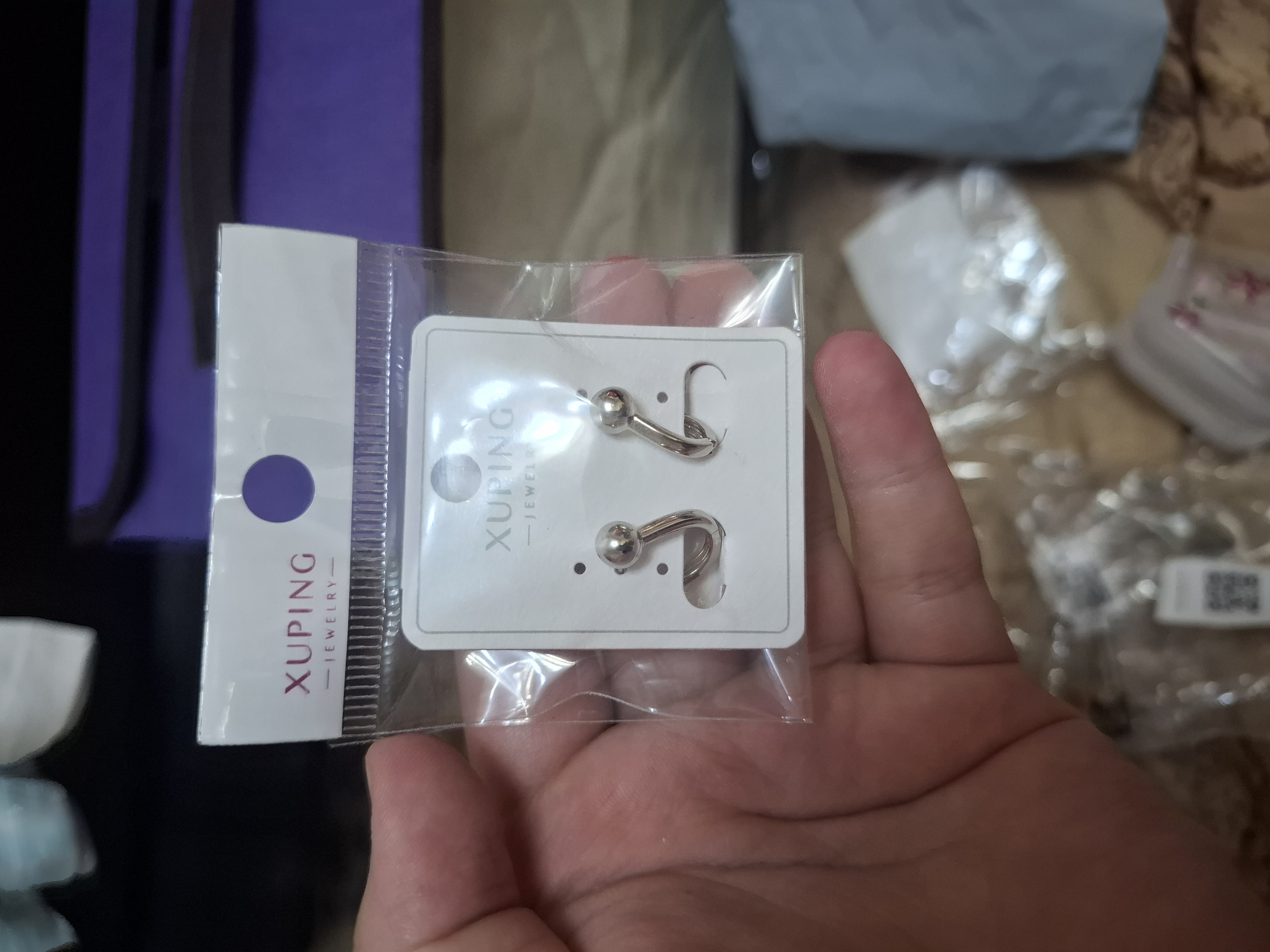 Серьги Xuping из медицинской стали