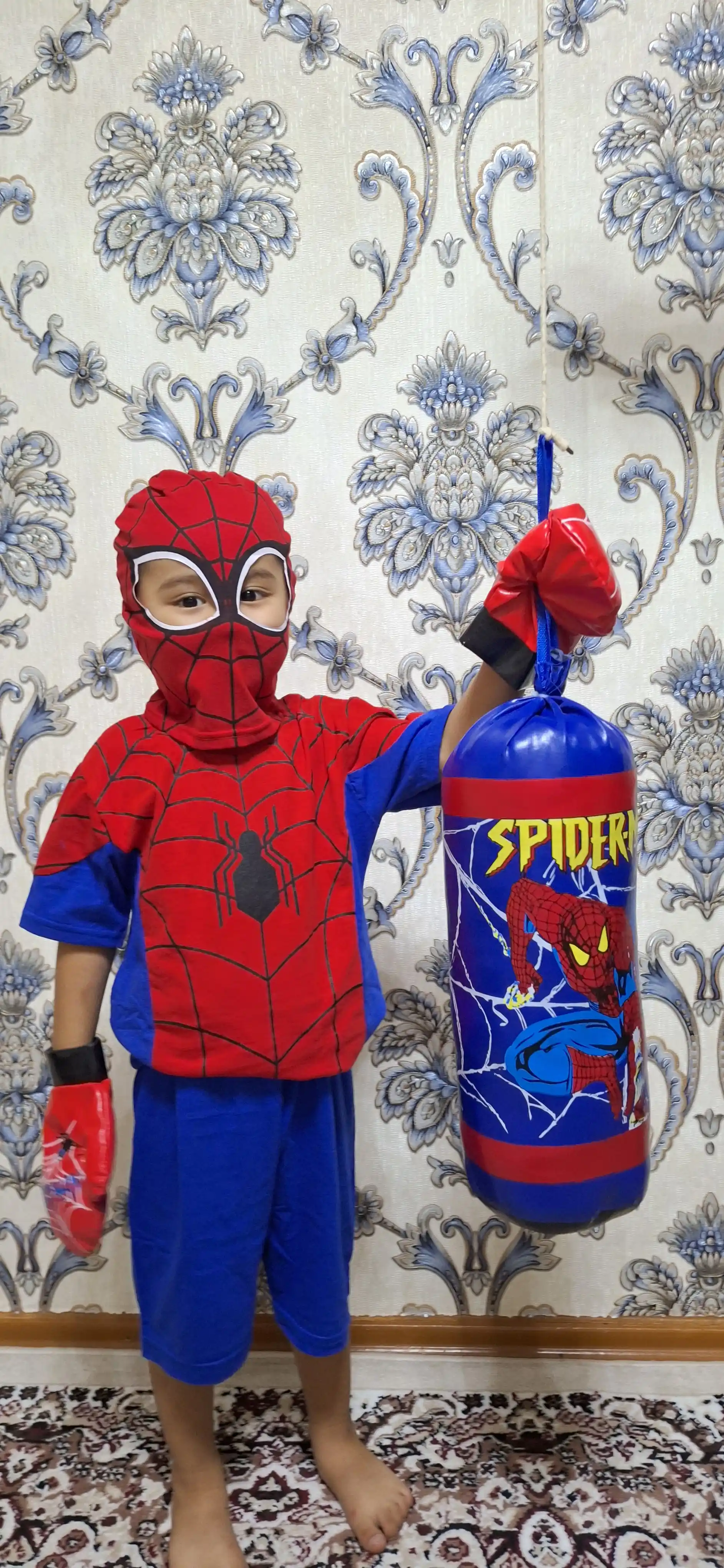 O'rgimchak odam (spiderman) yozgi kiyimi.99% paxtadan