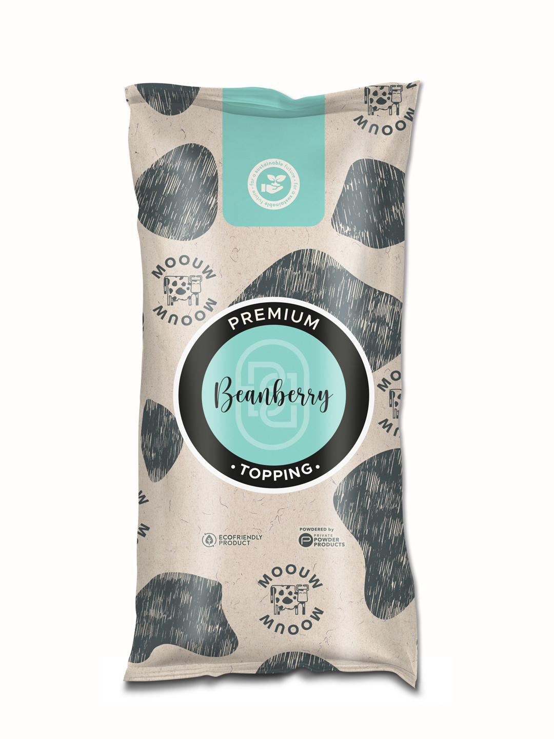 Wonderful "Premium Beanberry" quruq sutli toppingi, 1 kg - 
