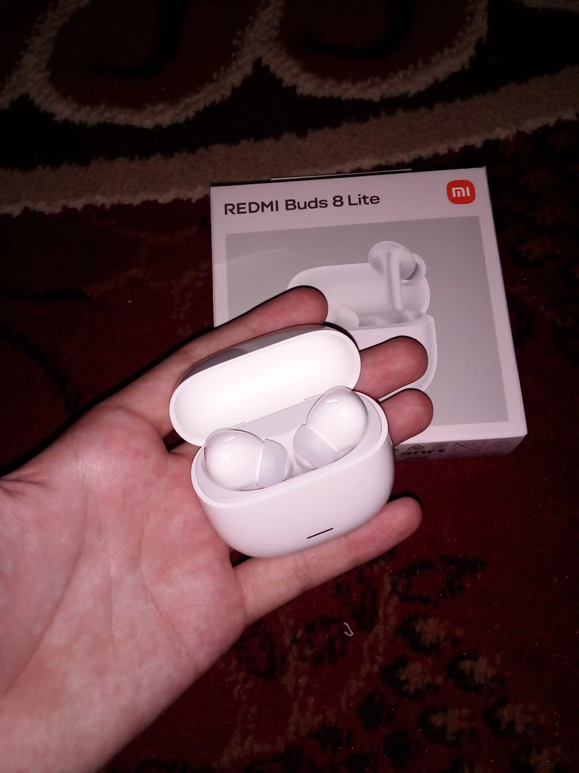REDMI Buds 8 Lite quloqchini, ANC 42 dB, 2 mikrofon, 12,4 mm, 36 soatgacha