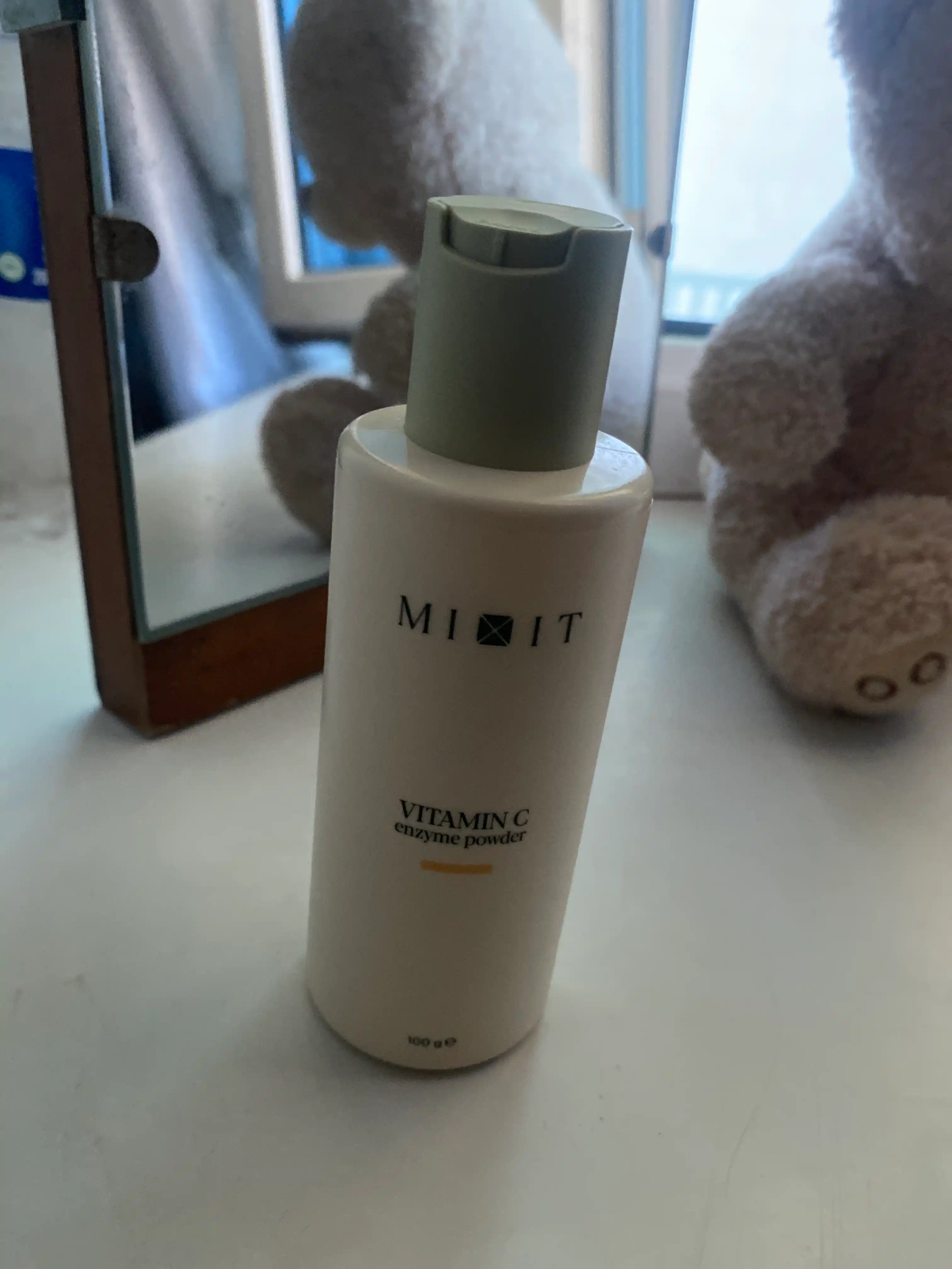 MIXIT Yuzni yuvish uchun fermentli upa, C vitamini bilan, yuvish uchun ko‘pik, 100 ml