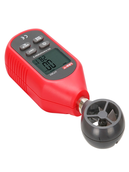 UNI-T UT363 ixcham anemometr, havo tezligi 0–30 m/s, harorat -10…50 °C