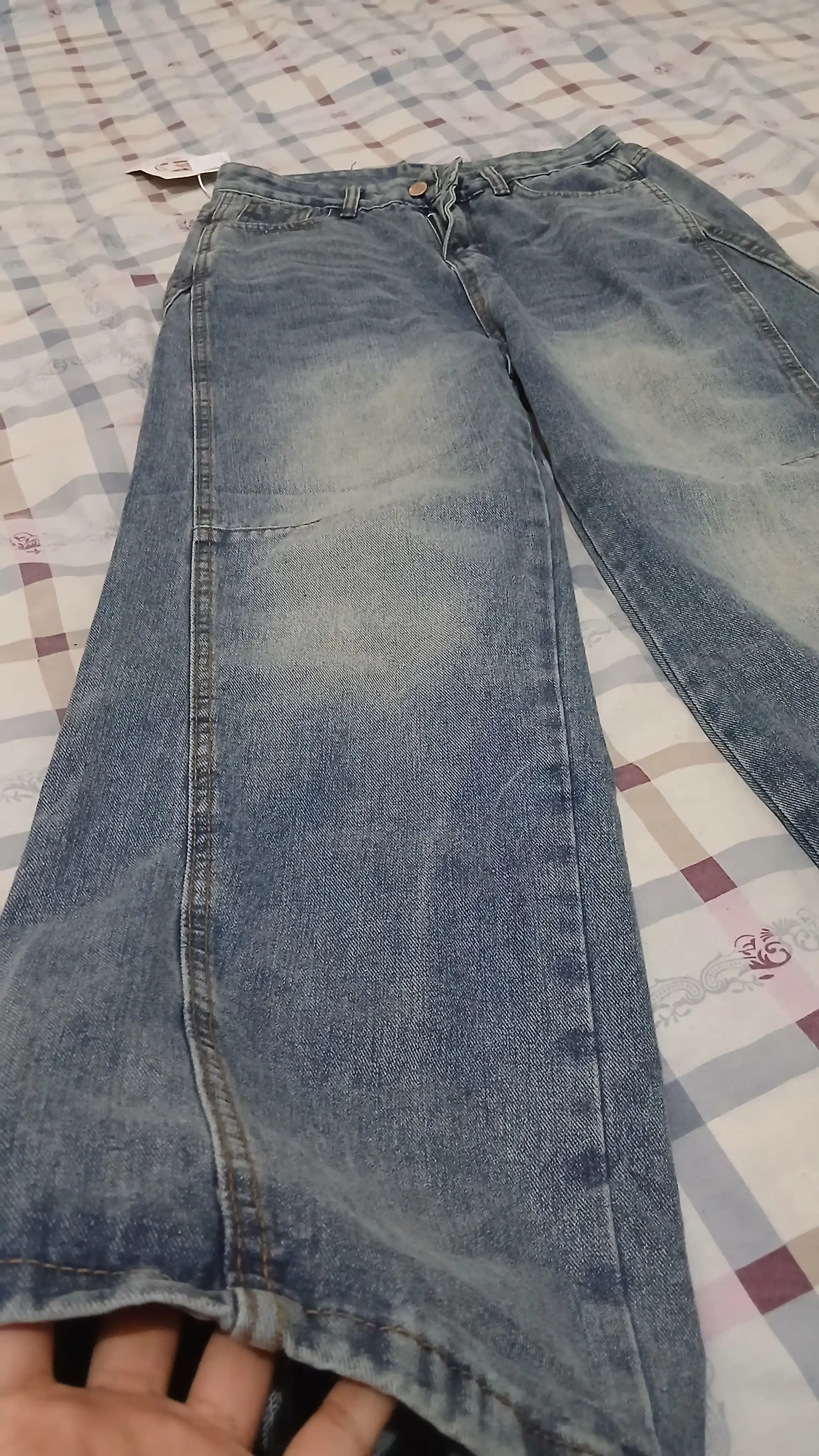 Ayollar uchun keng jinsi shimlar, erkaklar uchun BAGGY jinsi Y2K uslubida,bo‘sh,keng,S-3XL