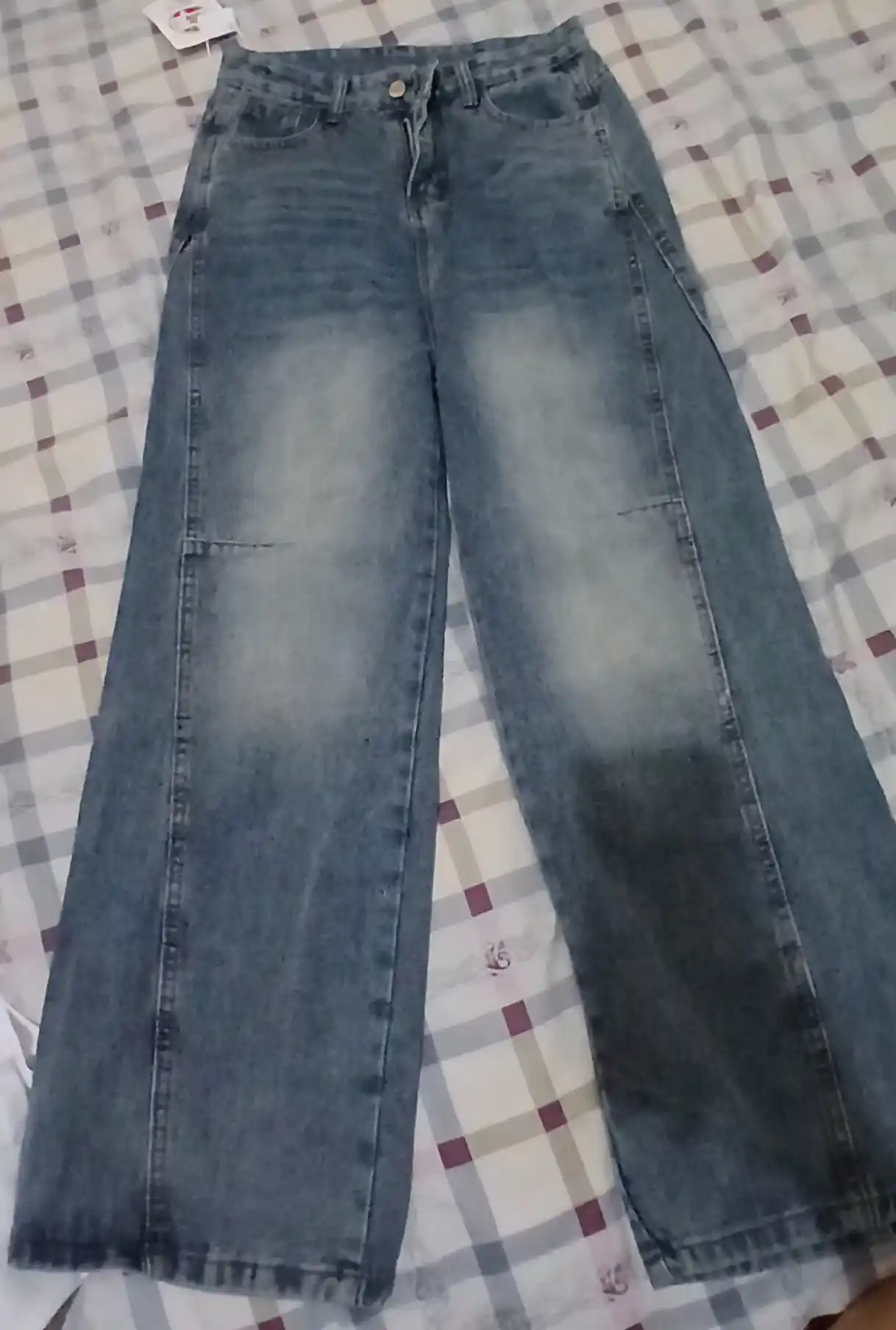 Ayollar uchun keng jinsi shimlar, erkaklar uchun BAGGY jinsi Y2K uslubida,bo‘sh,keng,S-3XL