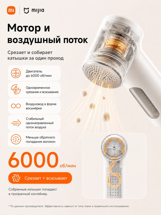 Mijia Lint Remover 2 g‘altaklarni olib tashlash mashinasi