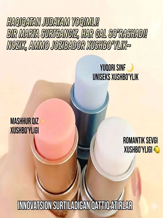 Samrklo Solid Perfume Set — Sizning yoningizdagi go'zallik