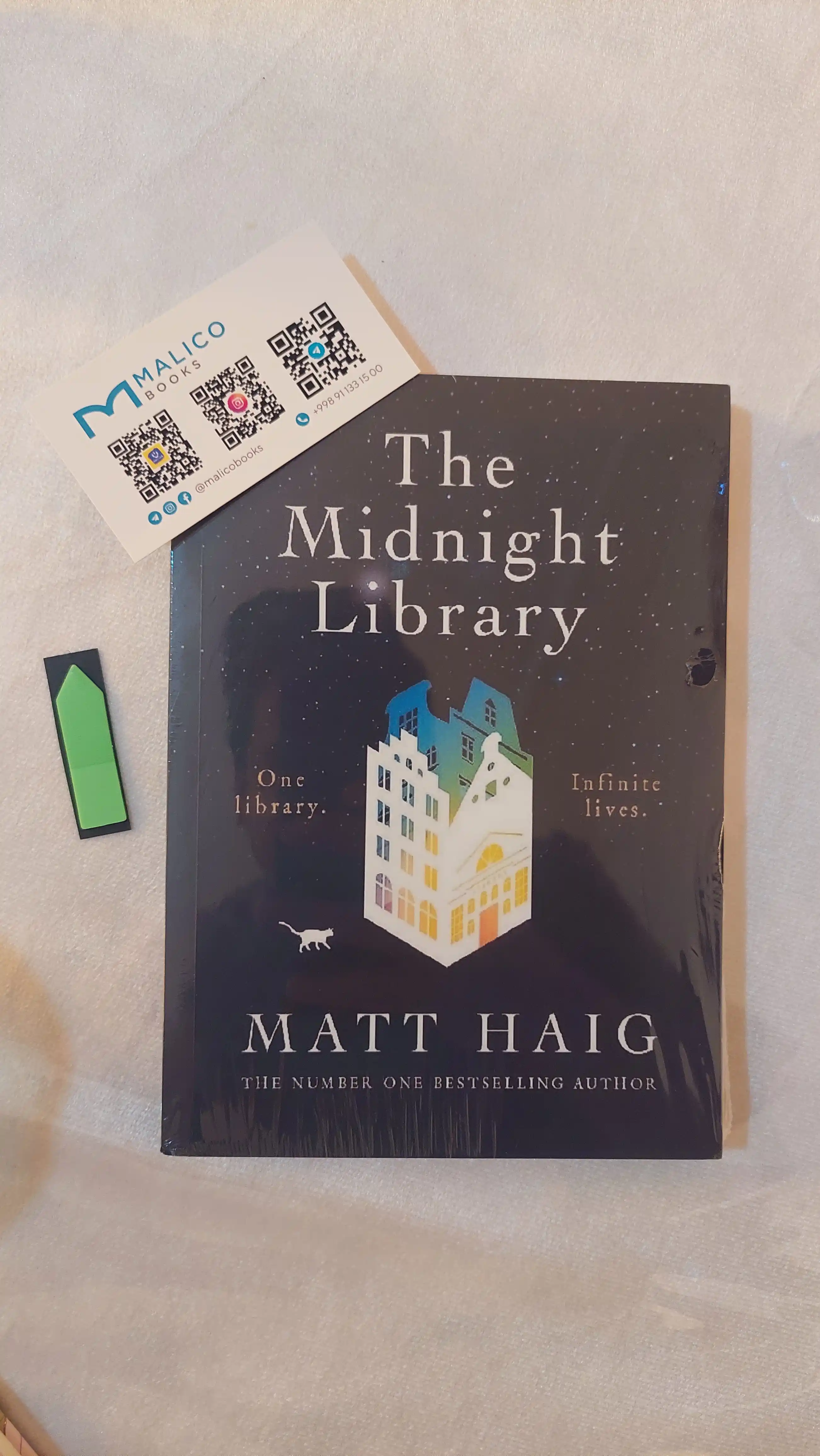 The midnight library. Matt Haig (Книга на английском языке) 