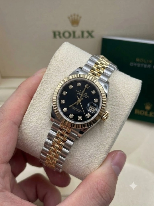 Ayollar qo'l soati Rolex, har qanday uslub uchun, soat - quti - sumka - hujjat va vip kart