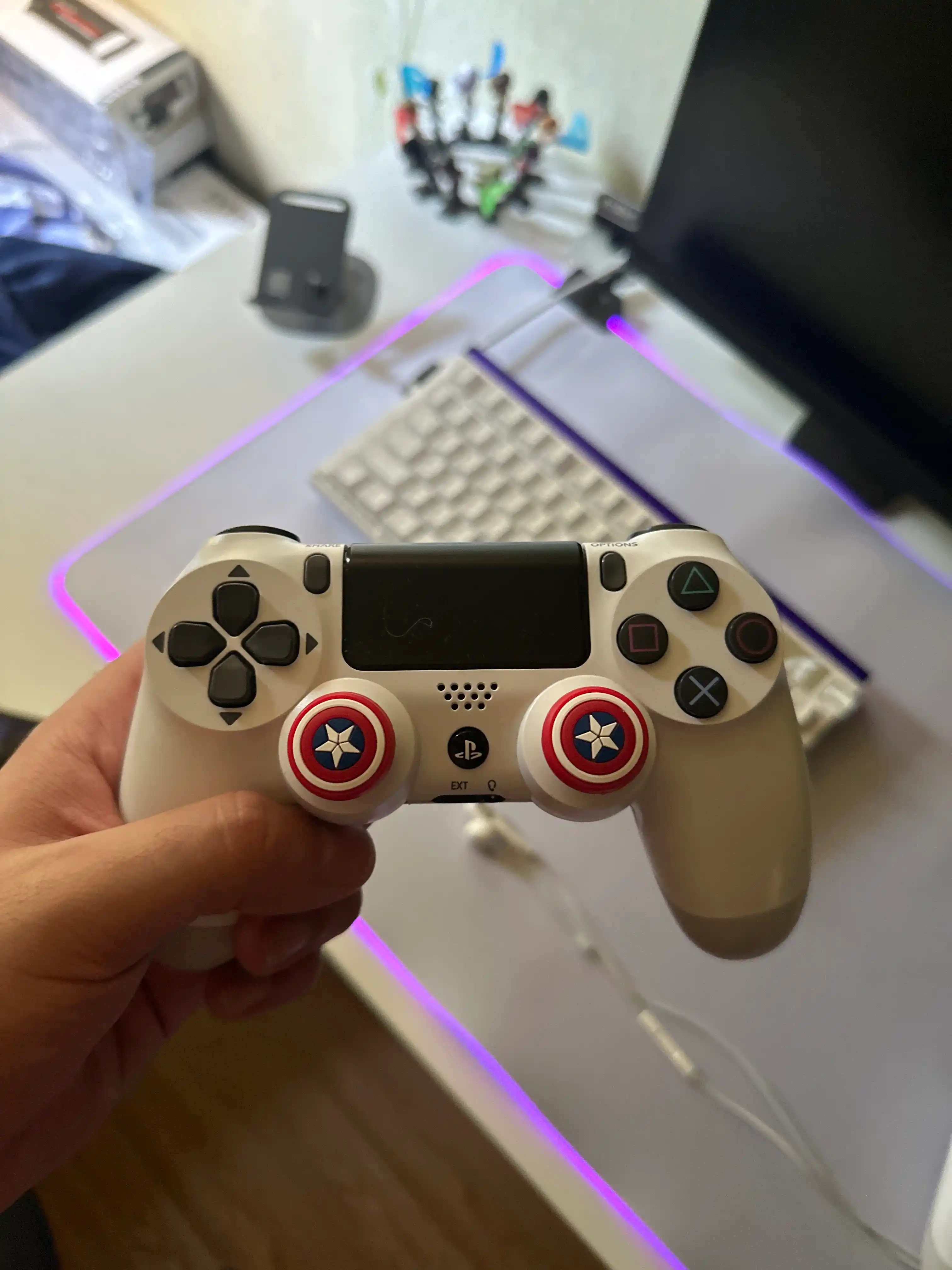 Геймерские накладки для джойстика, с изображением, для PlayStation PS4/5/Xbox
