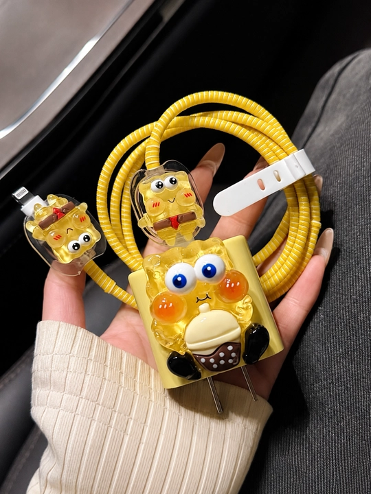Iphone zaryadchik g'ilofi, ayfon zaryadchik qoplama, zaryadka chexol, bateya chexol - 