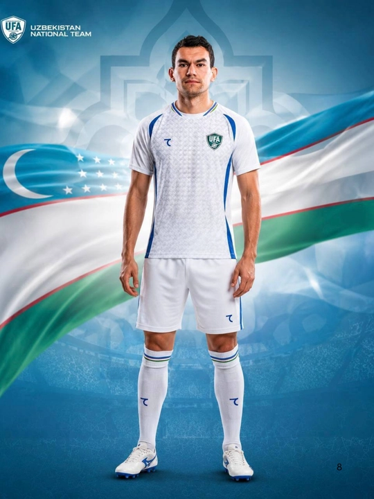 Futbol Forma Terma Jamoa O'zbekiston Argentina Partugaliya Brazilya Fransiya S dan XXL - 