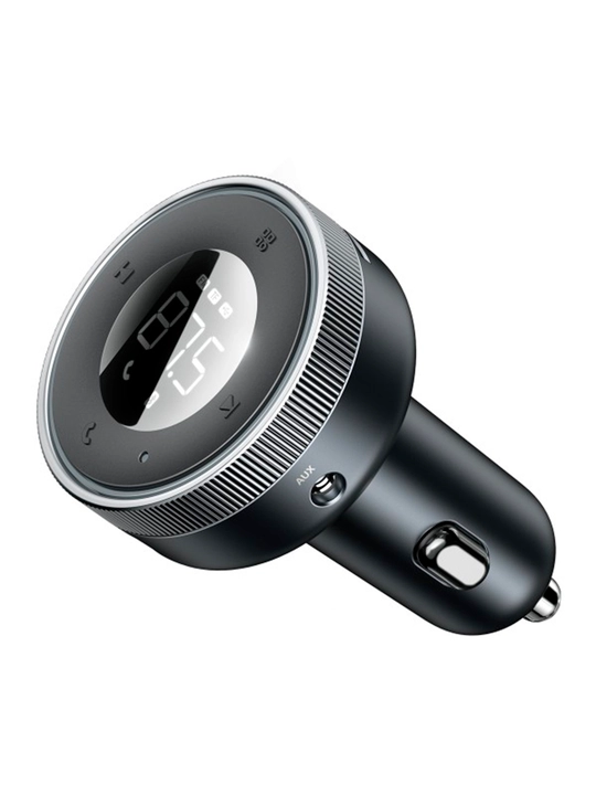 Avto  zaryadlagichi Baseus Enjoy, Bluetooth FM modulyator, transmitter,2 ta USB,AUX 3.5 mm