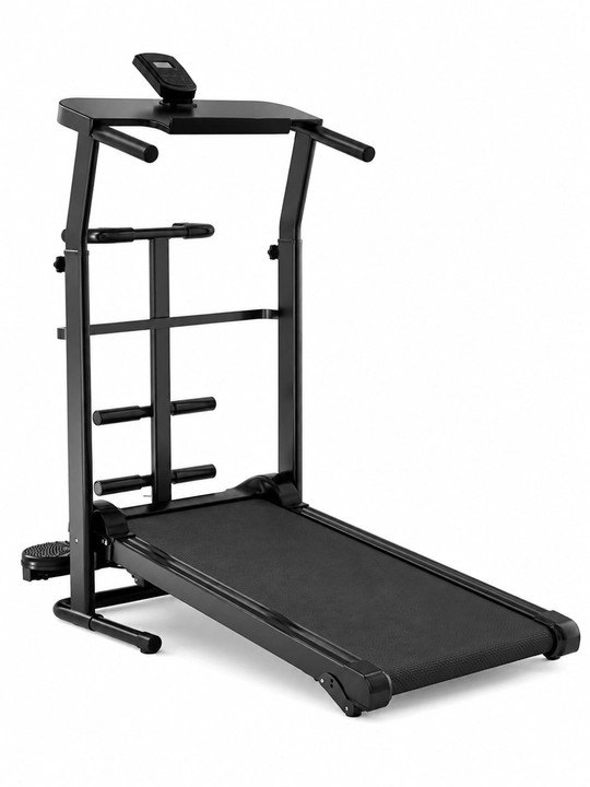 Mexanik yugurish yo‘lagi, buklanadigan fitnes trenajyori uy uchun kardio trenajyor, 100 kg