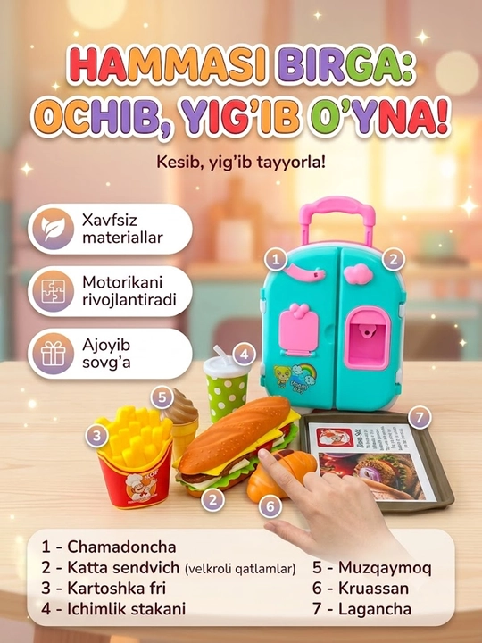 Детские игрушки: специальный набор игрушек, для мальчиков и девочек - 