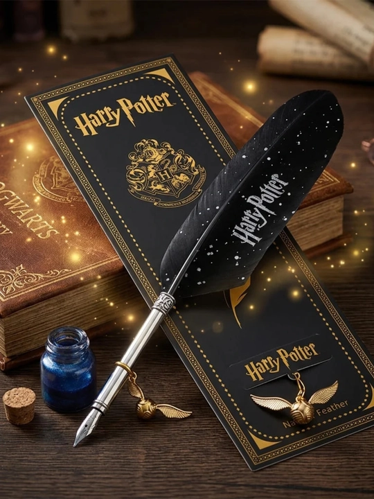 Harry Potter Sehrli Tayoqcha Ruchka – Kolleksion Suvenir, Premium Sovg'a, Fantasy Pen