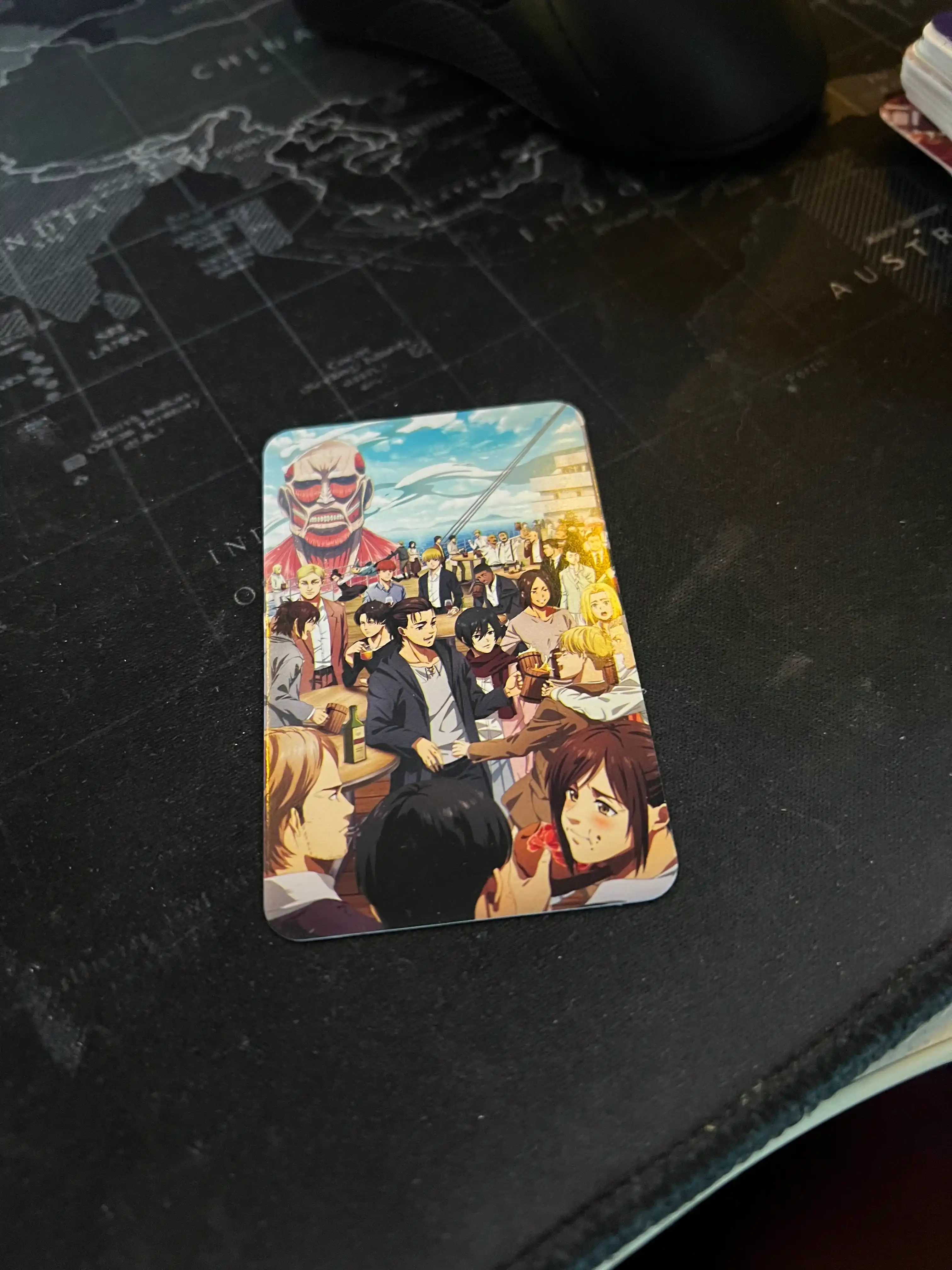 Lomo карты Аниме 60 шт + 32 стикера Genshin, One Piece, Jujutsu, Pokémon и др