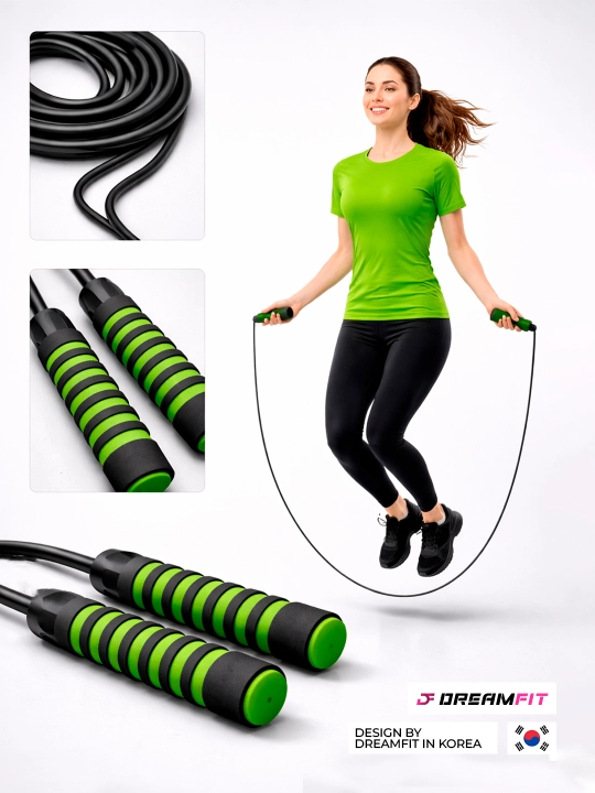 Скакалка для спортивных тренировок, фитнеса, гимнастики, кроссфита, 3 м
