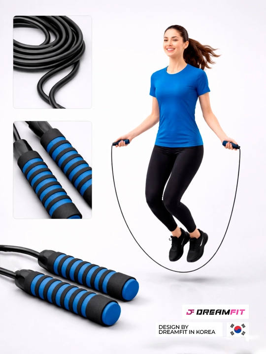 Скакалка для спортивных тренировок, фитнеса, гимнастики, кроссфита, 3 м